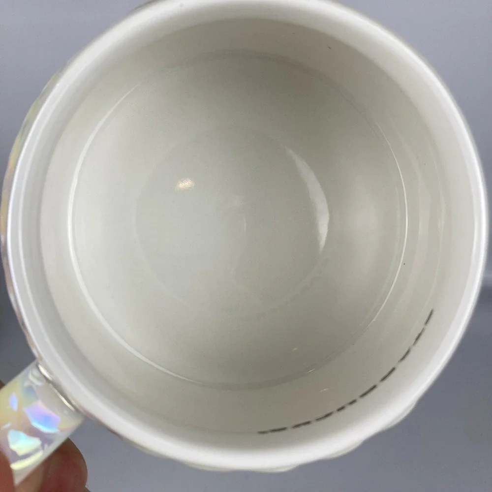 2024 Starbucks Lunar New Year of the Dragon Iridescent White Scales 14oz Mug